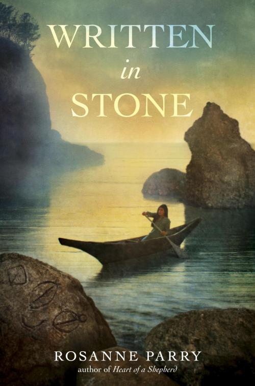 Cover of the book Written in Stone by Rosanne Parry, Random House Children's Books