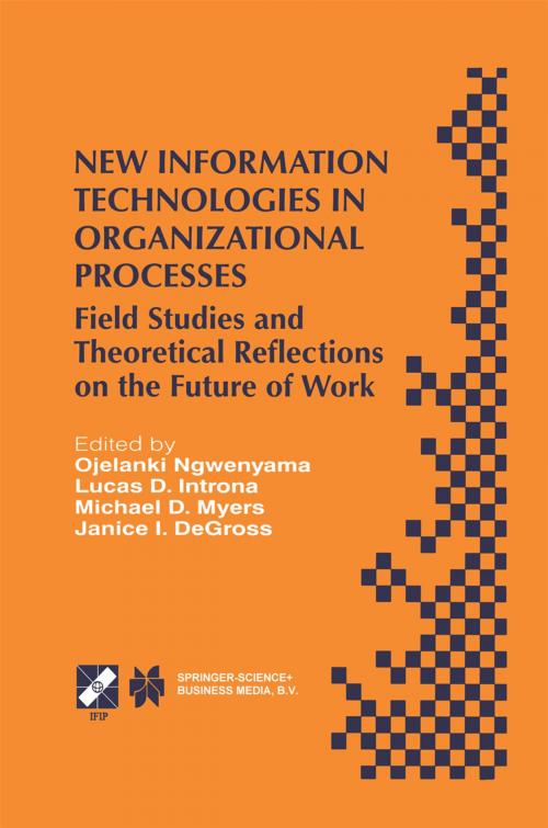 Cover of the book New Information Technologies in Organizational Processes by , Springer US