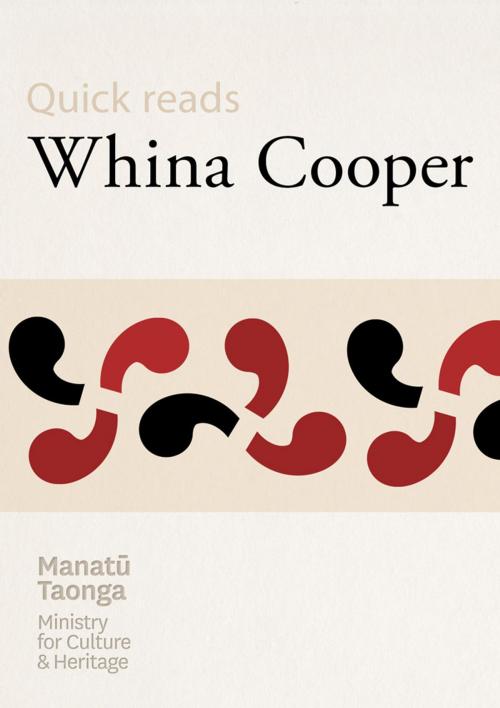 Cover of the book Whina Cooper by Manatū Taonga, Manatū Taonga - Ministry for Culture and Heritage