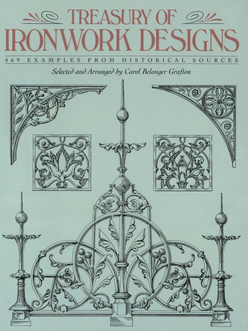 Cover of the book Treasury of Ironwork Designs by , Dover Publications
