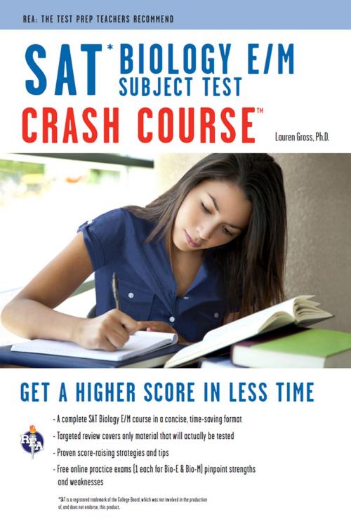 Cover of the book SAT Subject Test: Biology E/M Crash Course by Lauren Gross, Research & Education Association