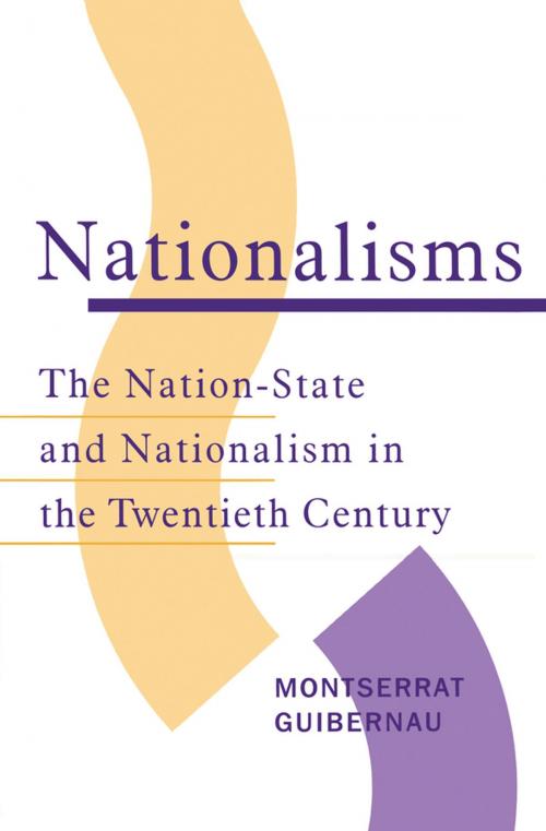 Cover of the book Nationalisms by Montserrat Guibernau, Wiley