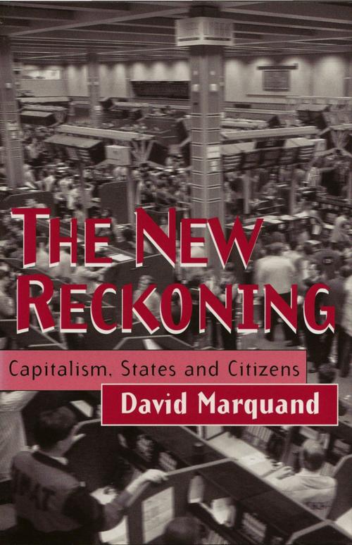 Cover of the book The New Reckoning by David Marquand, Wiley