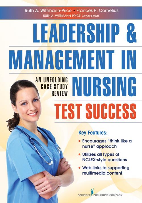 Cover of the book Leadership and Management in Nursing Test Success by Julia M. Ward, PhD, RN, Springer Publishing Company