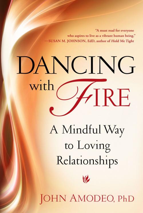 Cover of the book Dancing with Fire by John Amodeo PhD, Quest Books