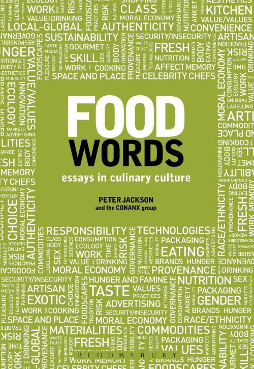 Cover of the book Food Words by Peter Jackson, Bloomsbury Publishing