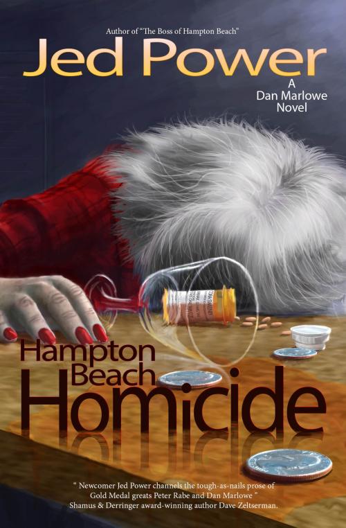 Cover of the book Hampton Beach Homicide by Jed Power, Dark Jetty Publishers