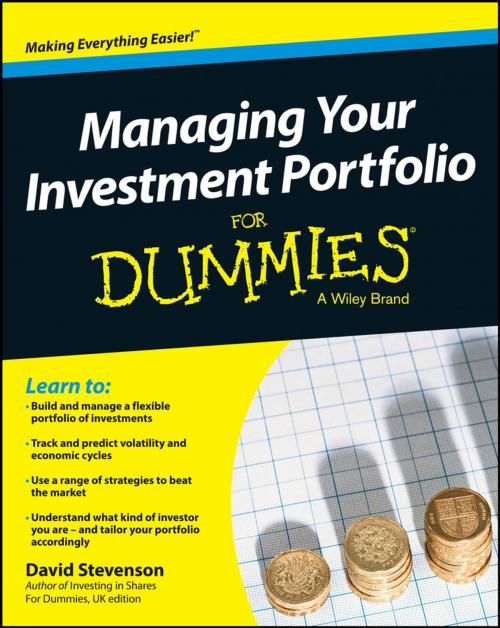 Cover of the book Managing Your Investment Portfolio For Dummies - UK by David Stevenson, Wiley