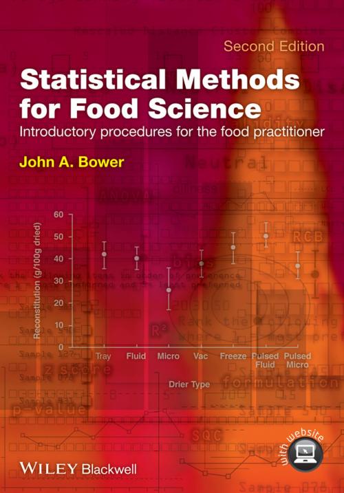 Cover of the book Statistical Methods for Food Science by John A. Bower, Wiley
