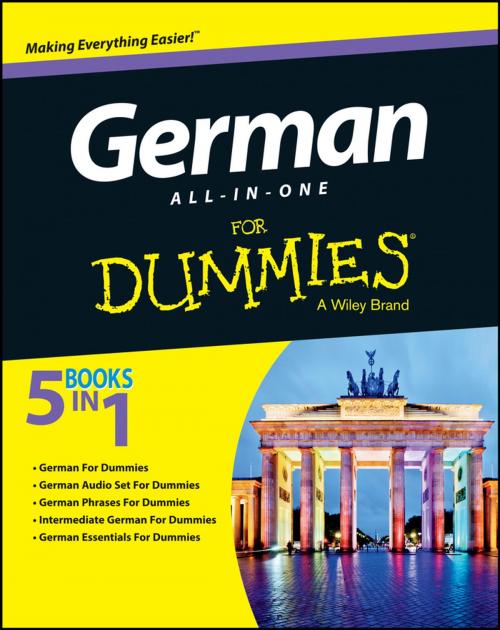 Cover of the book German All-in-One For Dummies by Wendy Foster, Paulina Christensen, Anne Fox, Wiley