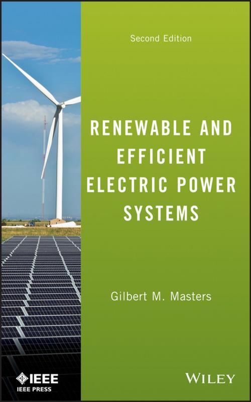 Cover of the book Renewable and Efficient Electric Power Systems by Gilbert M. Masters, Wiley