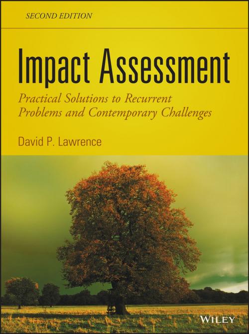 Cover of the book Impact Assessment by David P. Lawrence, Wiley