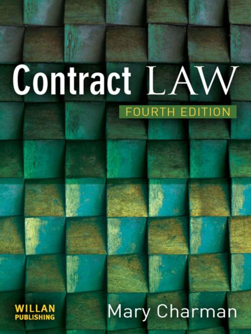 Cover of the book Contract Law by Mary Charman, Taylor and Francis
