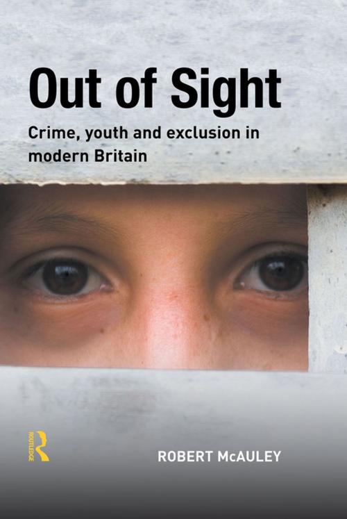Cover of the book Out of Sight by Robert McAuley, Taylor and Francis