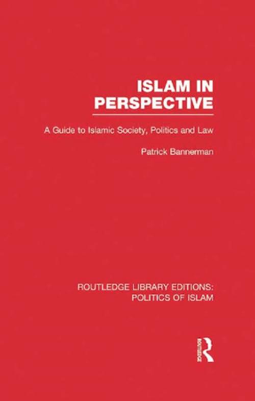 Cover of the book Islam in Perspective (RLE Politics of Islam) by , Taylor and Francis