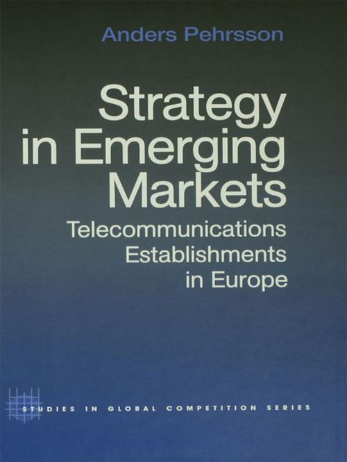 Cover of the book Strategy in Emerging Markets by Anders Pehrsson, Taylor and Francis