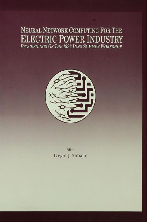Cover of the book Neural Network Computing for the Electric Power Industry by , Taylor and Francis