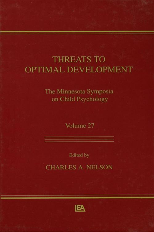 Cover of the book Threats To Optimal Development by , Taylor and Francis