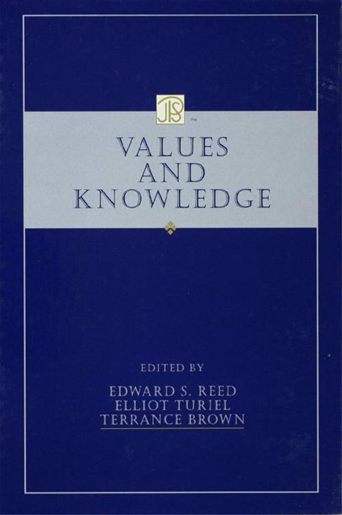 Cover of the book Values and Knowledge by , Taylor and Francis