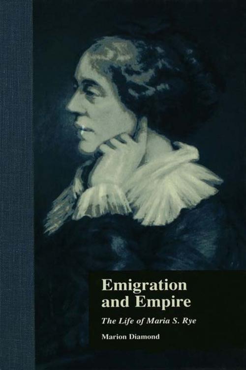 Cover of the book Emigration and Empire by Marion Diamond, Taylor and Francis