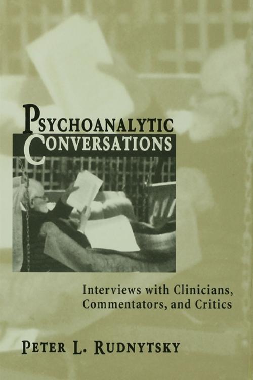 Cover of the book Psychoanalytic Conversations by Peter L. Rudnytsky, Taylor and Francis