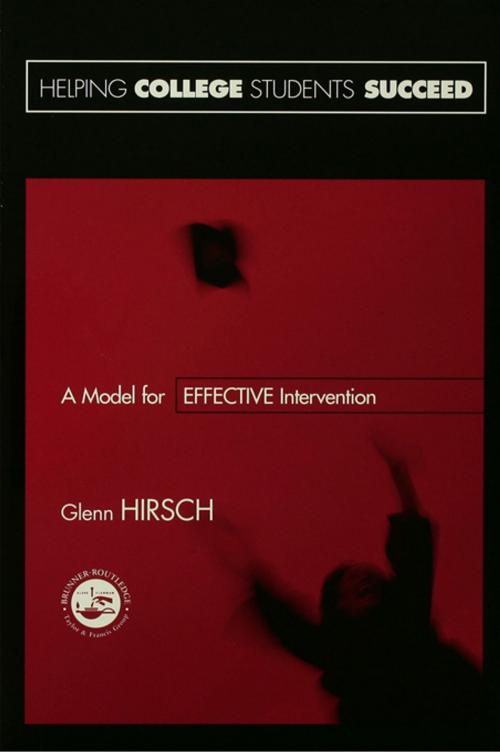 Cover of the book Helping College Students Succeed by Glenn Hirsch, Taylor and Francis