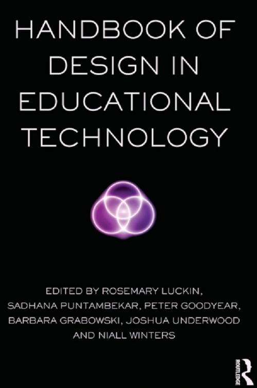 Cover of the book Handbook of Design in Educational Technology by , Taylor and Francis