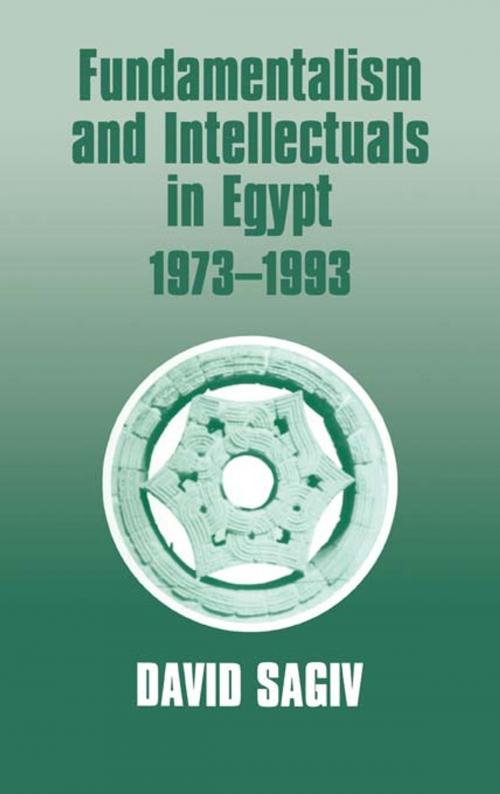 Cover of the book Fundamentalism and Intellectuals in Egypt, 1973-1993 by David Sagiv, Taylor and Francis
