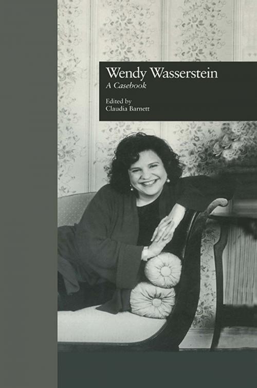 Cover of the book Wendy Wasserstein by , Taylor and Francis