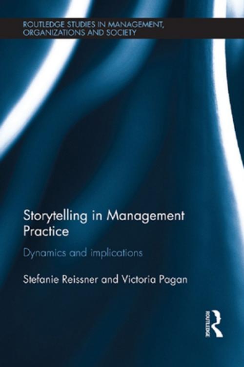 Cover of the book Storytelling in Management Practice by Stefanie Reissner, Victoria Pagan, Taylor and Francis