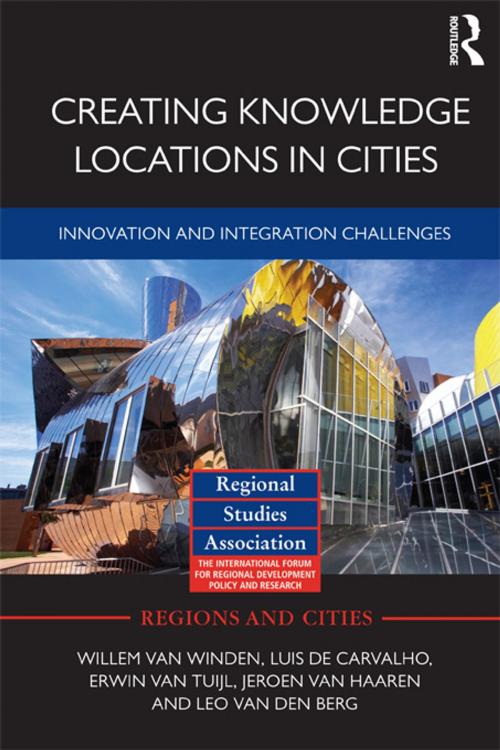 Cover of the book Creating Knowledge Locations in Cities by Willem van Winden, Luis de Carvalho, Erwin van Tuijl, Jeroen van Haaren, Leo van den Berg, Taylor and Francis