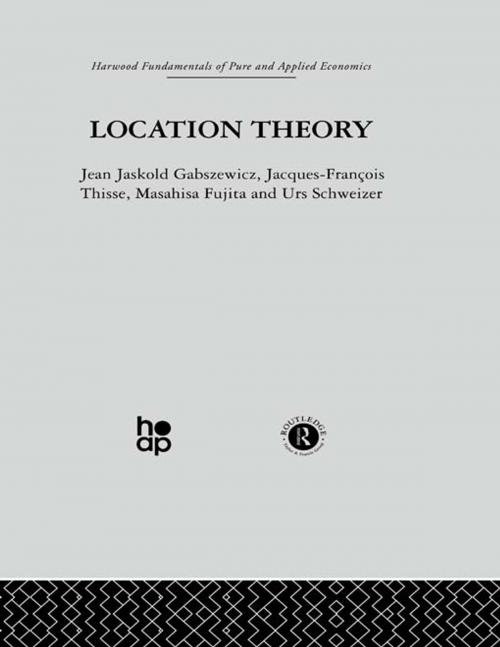 Cover of the book Location Theory by J. Gabszewicz, Taylor and Francis