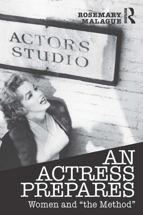 Cover of the book An Actress Prepares by Rosemary Malague, Taylor and Francis
