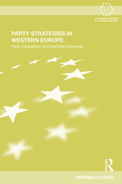 Cover of the book Party Strategies in Western Europe by Gemma Loomes, Taylor and Francis