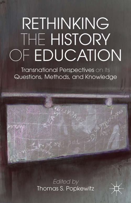 Cover of the book Rethinking the History of Education by , Palgrave Macmillan US