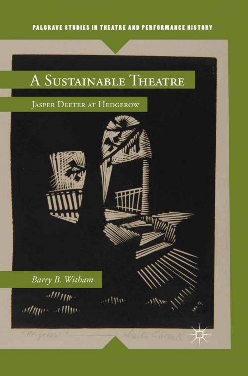 Cover of the book A Sustainable Theatre by B. Witham, Palgrave Macmillan US
