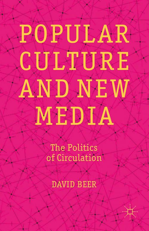 Cover of the book Popular Culture and New Media by D. Beer, Palgrave Macmillan UK