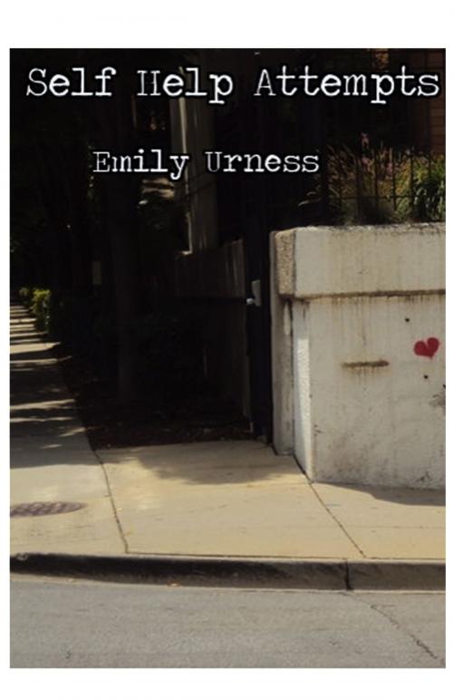 Cover of the book Self Help Attempts by Emily Urness, Red Bird Chapbooks