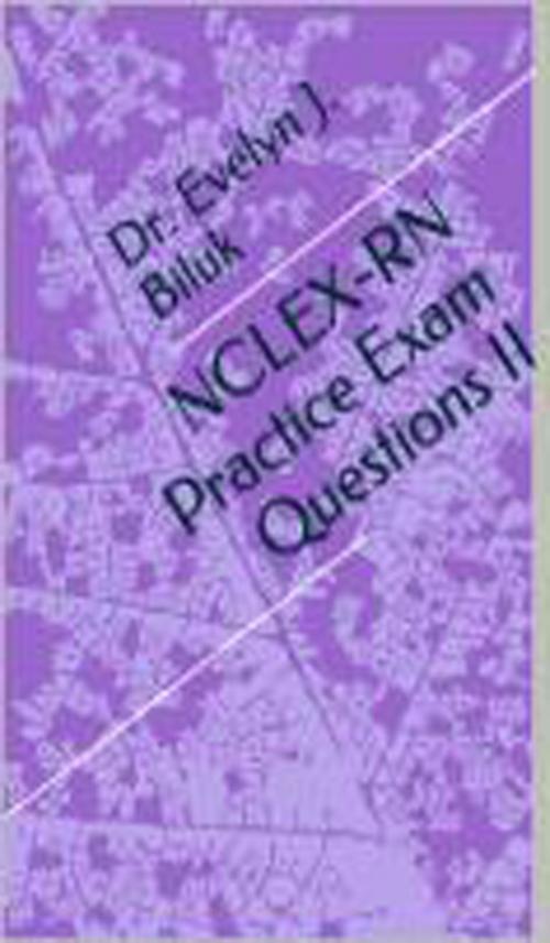 Cover of the book NCLEX-RN Practice Exam Questions II by Dr. Evelyn J Biluk, Dr. Evelyn J Biluk