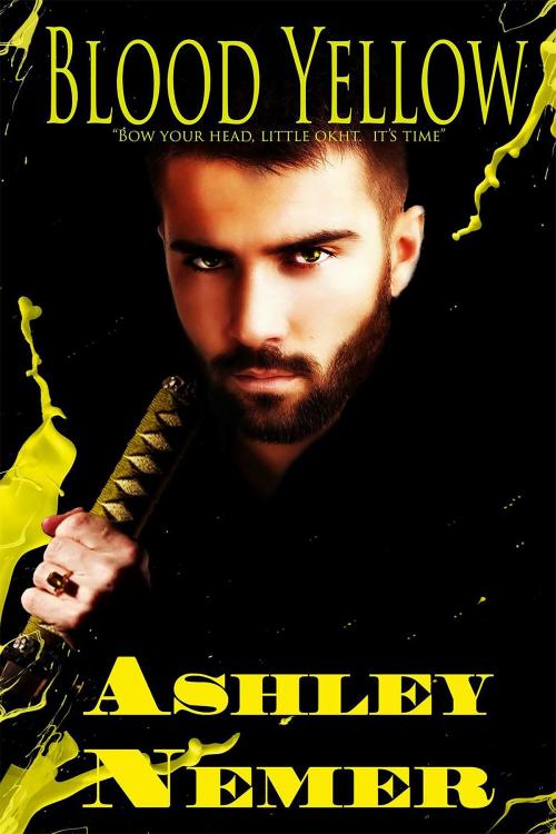Cover of the book Blood Yellow (Blood Series) by Ashley Nemer, Art of Safkhet