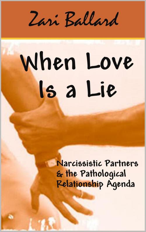 Cover of the book When Love Is a Lie - Narcissistic Partners & the (Pathological) Relationship Agenda by Zari Ballard, Zari Ballard