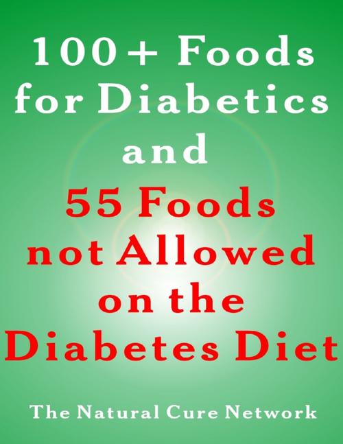 Cover of the book 100 + Foods for Diabetics and 55 Foods Not Allowed on the Diabetes Diet by Ellen Orman, Claire Duval, Lulu.com