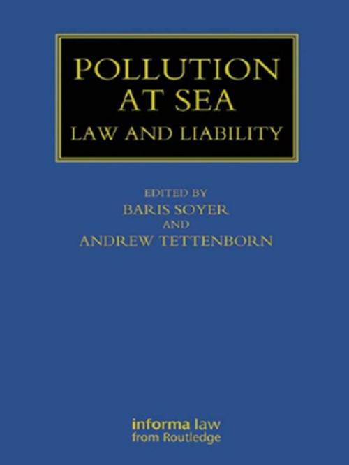 Cover of the book Pollution at Sea by , Taylor and Francis