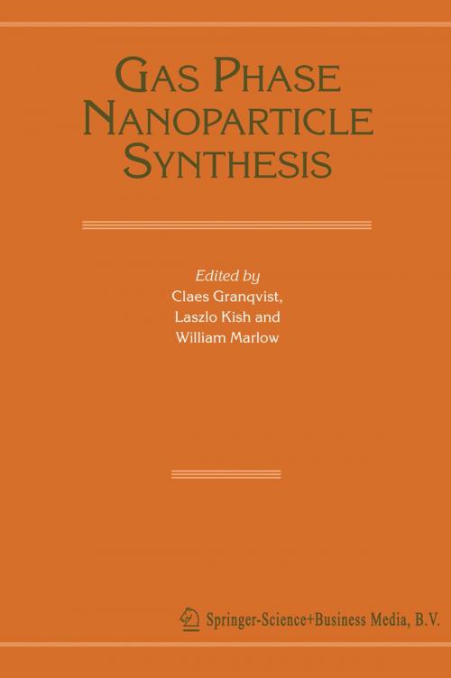 Cover of the book Gas Phase Nanoparticle Synthesis by , Springer Netherlands
