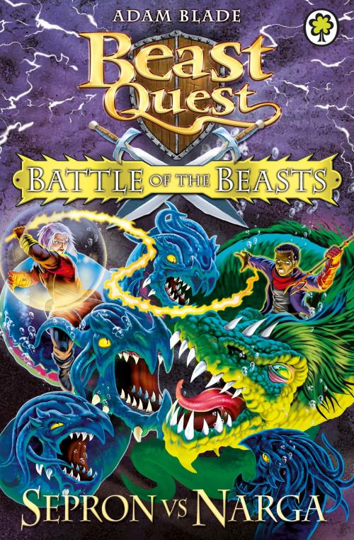 Cover of the book Battle of the Beasts Sepron vs Narga by Adam Blade, Hachette Children's