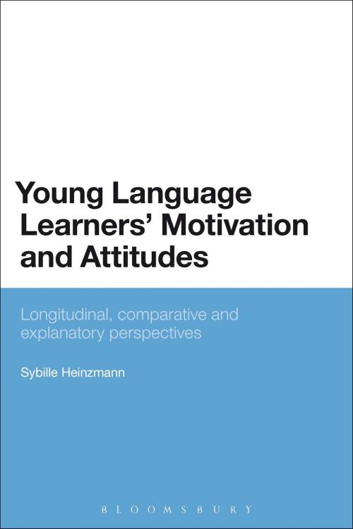 Cover of the book Young Language Learners' Motivation and Attitudes by Dr Sybille Heinzmann, Bloomsbury Publishing