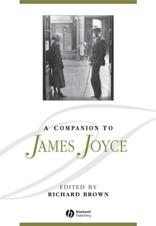 Cover of the book A Companion to James Joyce by , Wiley