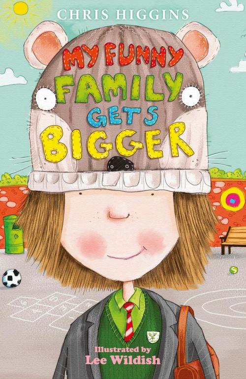 Cover of the book My Funny Family Gets Bigger by Chris Higgins, Hachette Children's