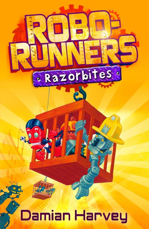 Cover of the book Robo-Runners: 3: Razorbites by Damian Harvey, Hachette Children's