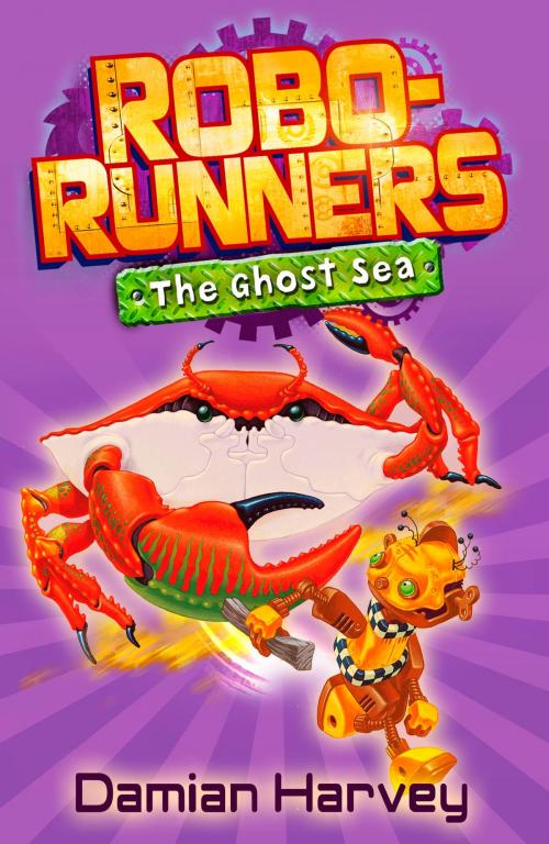 Cover of the book Robo-Runners: 05 The Ghost Sea by Damian Harvey, Hachette Children's